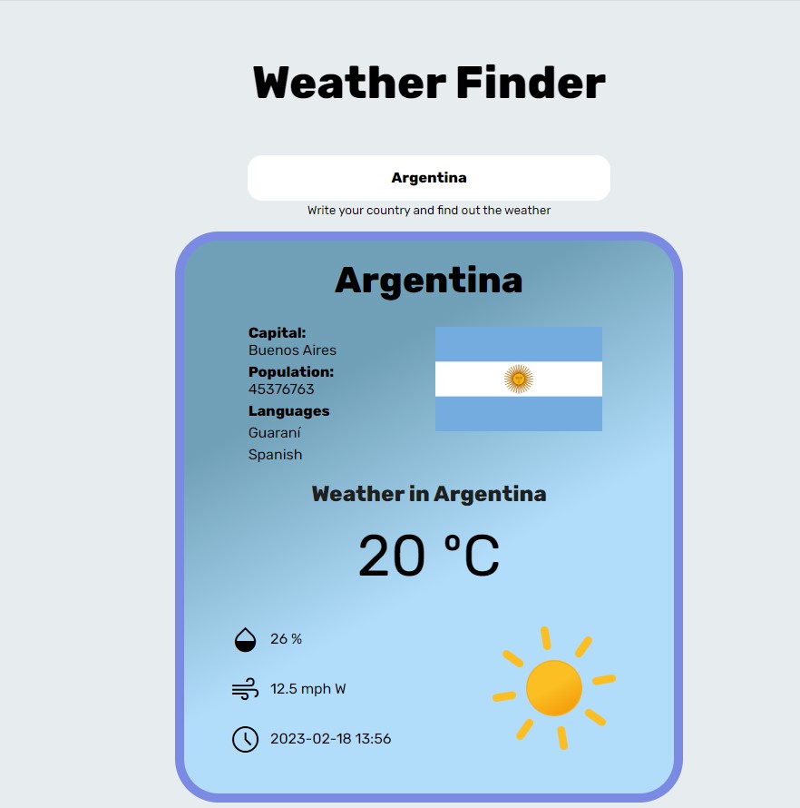 weather-finder